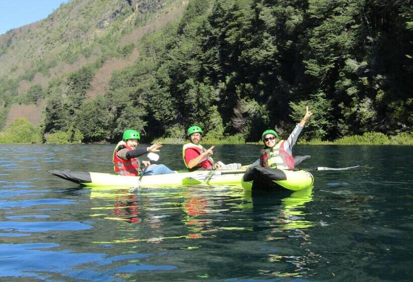 فندق Refugio De Montaña El Huape