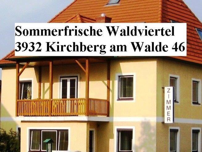 펜션 Sommerfrische Waldviertel