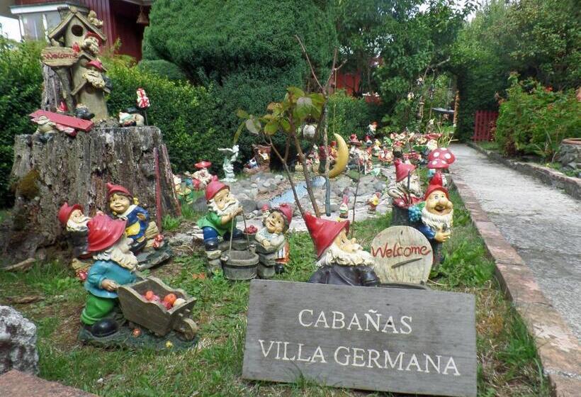 ペンション Hostal Y Cabañas Villa Germana
