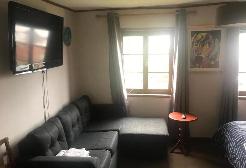 ペンション Hostal Y Cabañas Villa Germana