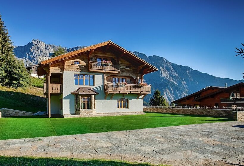 ホテル Hôtel De L Ardève & Chalet Kalbermatten