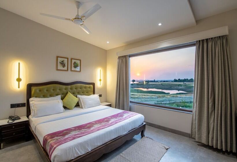 ホテル Parijat Lake Resort By Goldmark, Madhai  Satpura National Park