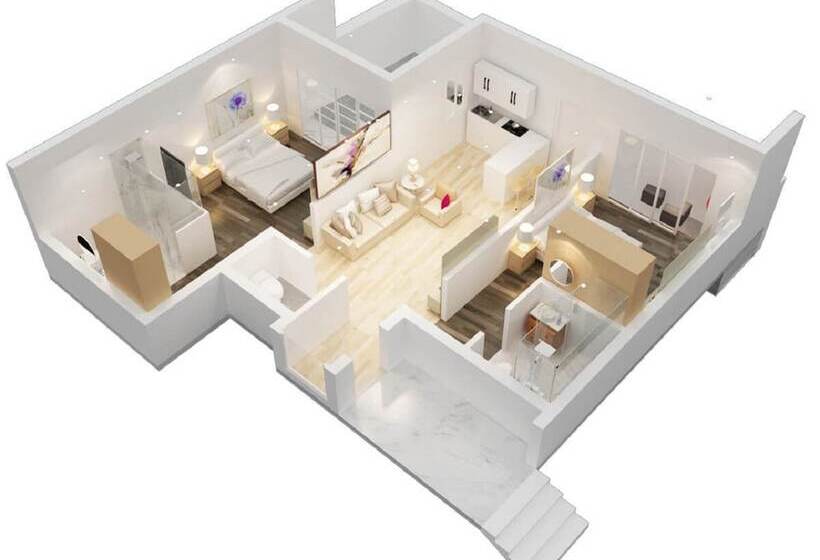 Отель The 643 Holiday Homes