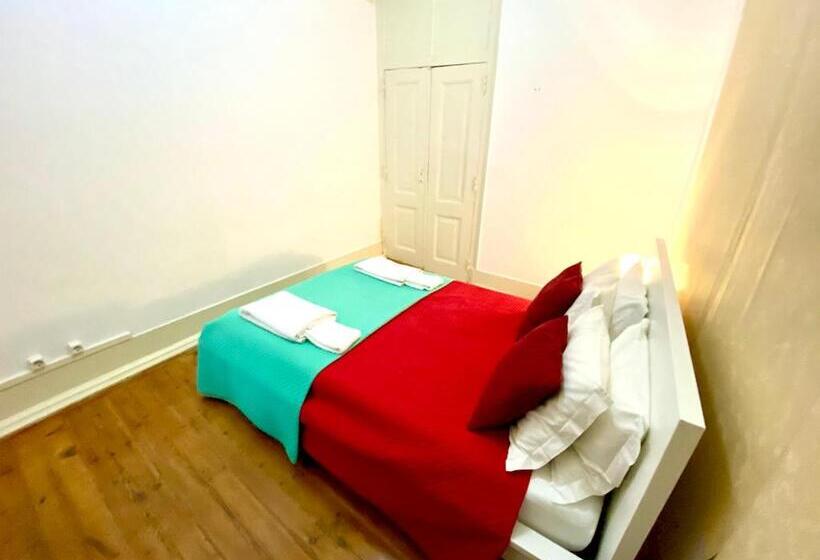 پانسیون Modern Chiado 6   Standard Double Room With No Window And Shared Bathroom
