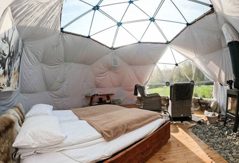 בית מלון כפרי Wild Caribou Dome