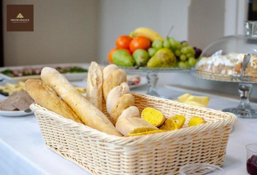 בית מלון כפרי Dwór Spalice Spa Residence & Restaurant Lawendowa Restauracja