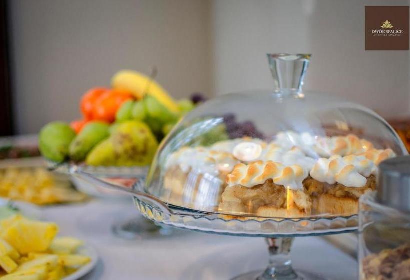 בית מלון כפרי Dwór Spalice Spa Residence & Restaurant Lawendowa Restauracja