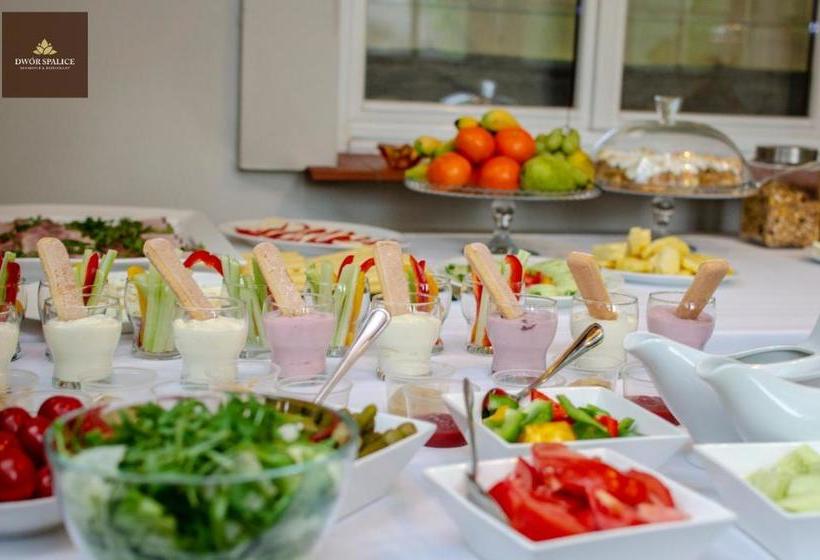 בית מלון כפרי Dwór Spalice Spa Residence & Restaurant Lawendowa Restauracja