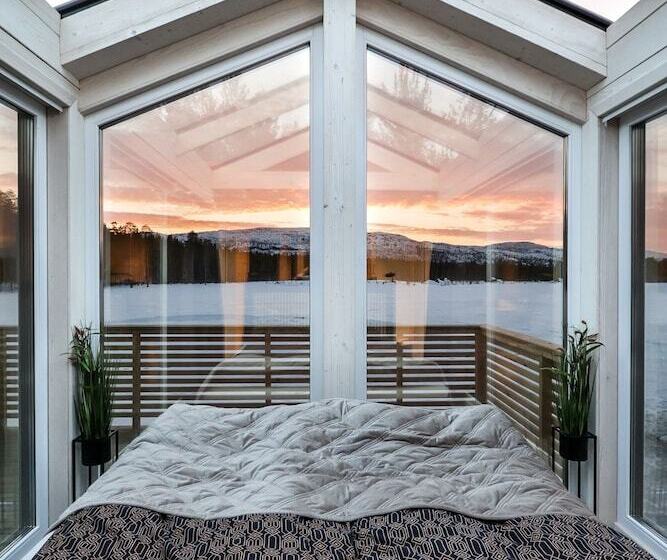 Отель Flatmoen Natur Lodge