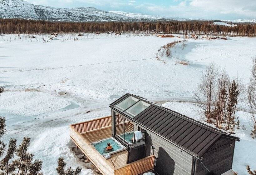 Отель Flatmoen Natur Lodge