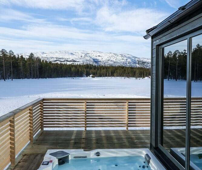 Отель Flatmoen Natur Lodge