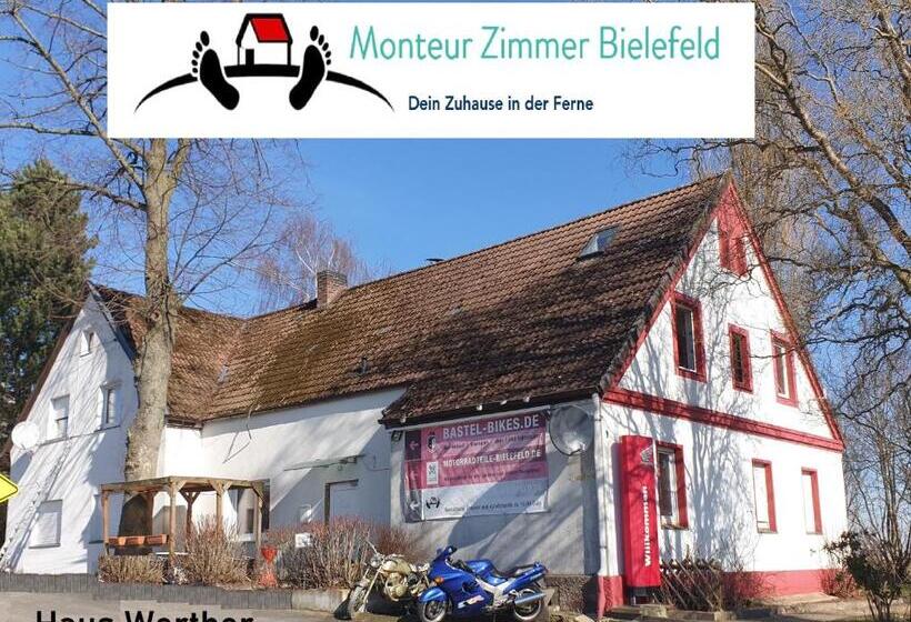 펜션 Monteur Zimmer Häger