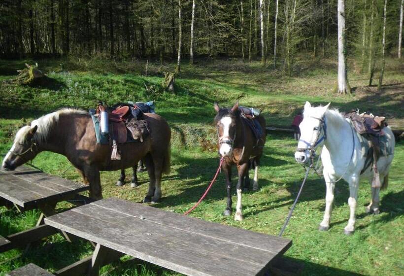 مبيت وإفطار Chambre Triple Du Grand Sapin