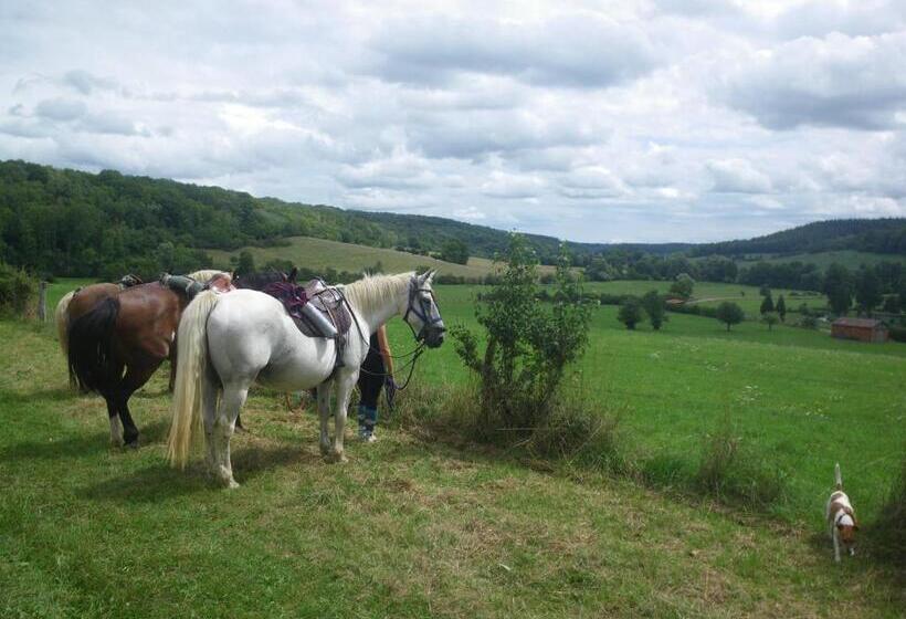 مبيت وإفطار Chambre Triple Du Grand Sapin