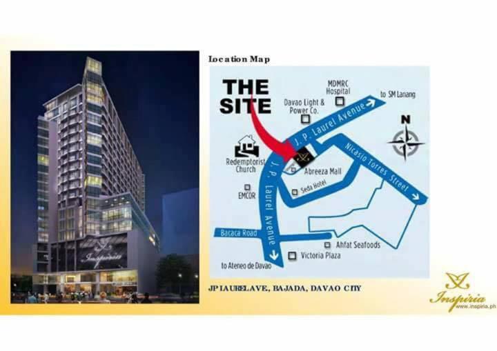 Tinch@inspiria Cozy Centrally Located Studio Unit With Balcony In The Heart Of Davao City. Beside Ab