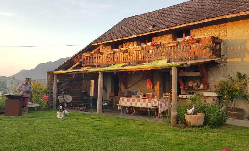 민박 La Chambre Montagne Chez Les Garçons
