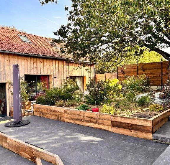 بنسيون La Grange Aux Hirondelles   Chambre Atelier