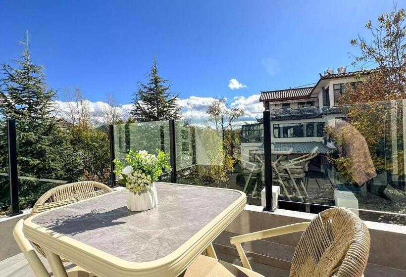 پانسیون Lijiang Painted Mountain Cloud House Boutique B&b