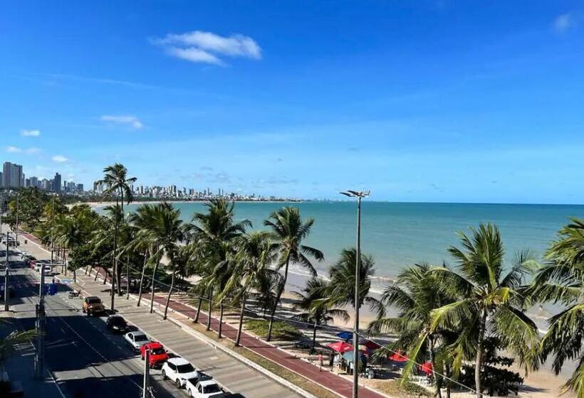 Flat Particular Beira Mar De Cabo Branco No Hotel Nord Easy Green Sunset