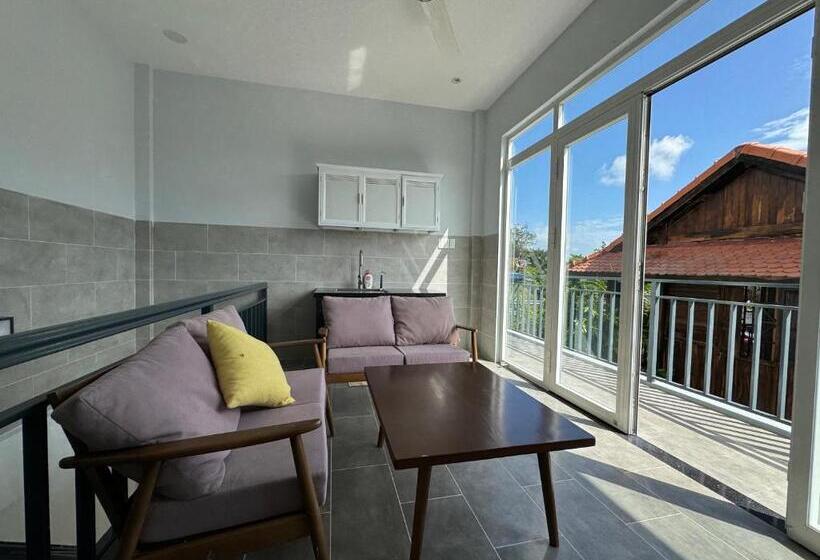 تختخواب و صبحانه Bưng Riềng Garden