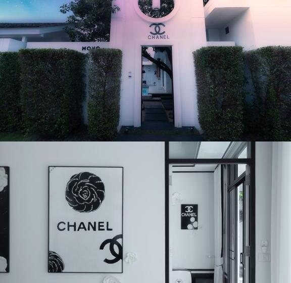 펜션 查龙3卧室花园泳池别墅