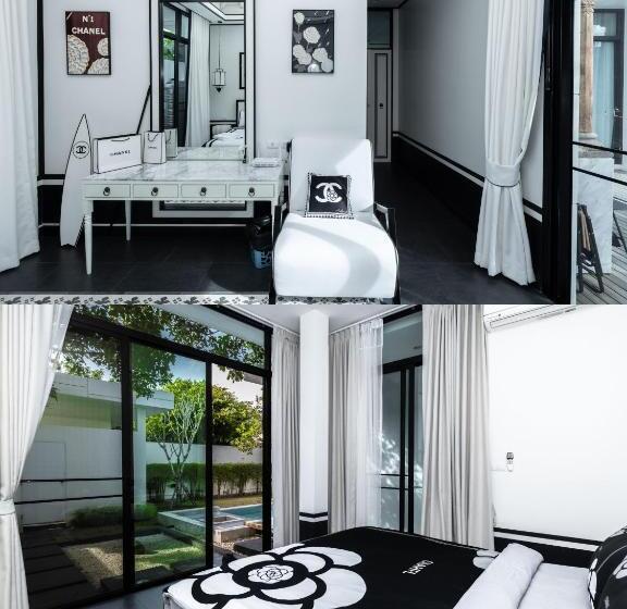 Pension (Hôtel basse catégorie) 查龙3卧室花园泳池别墅
