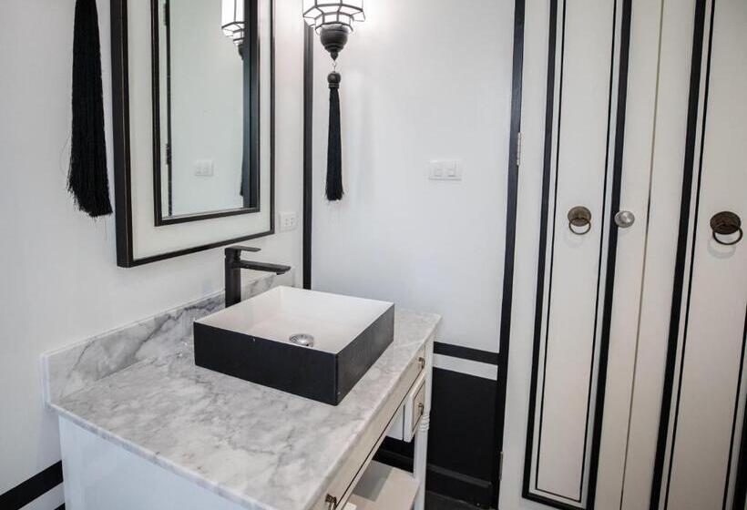 펜션 查龙3卧室花园泳池别墅