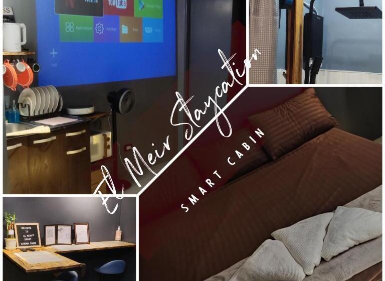 پانسیون El Meir Staycation Smart Cabin Beside Enchanted Kingdom