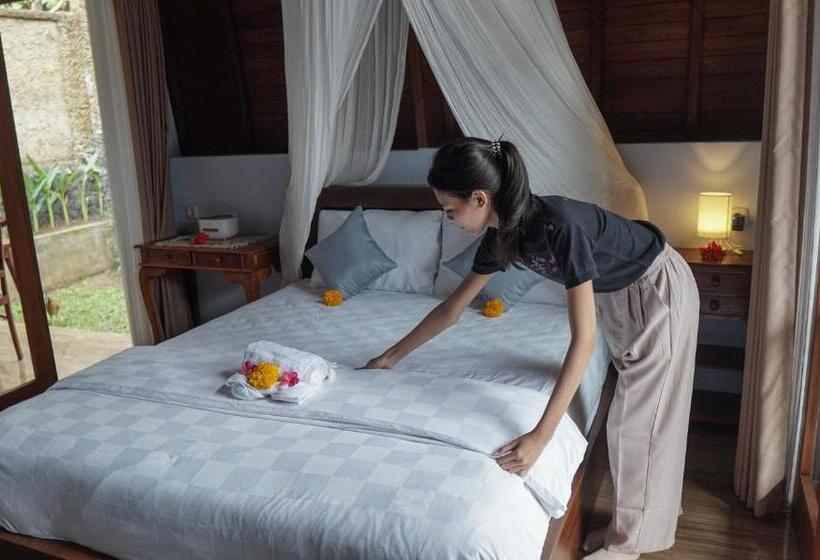 פנסיון Nyamane Ubud Green View Villas By Eps