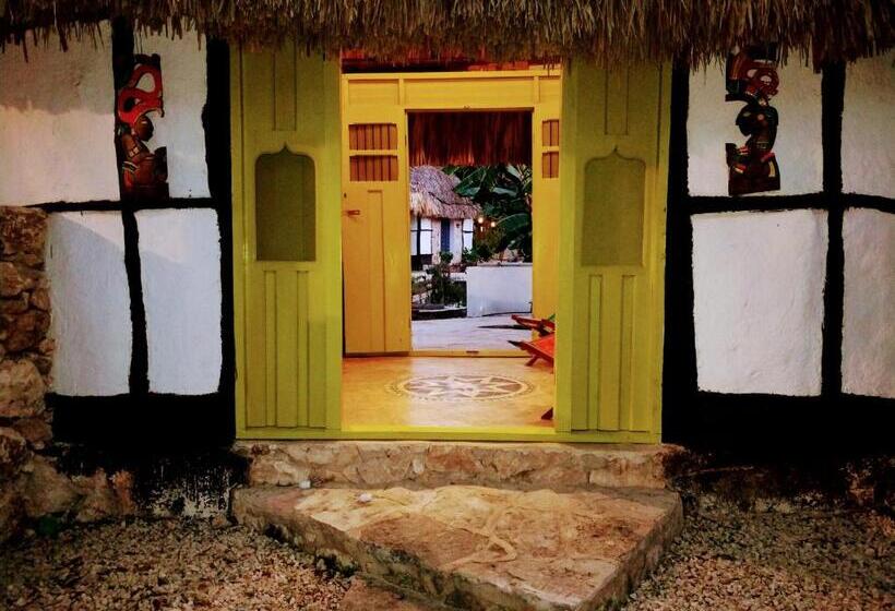 هتل Y Museo Aldea Maya Toktli Orígenes Suite Casa Maya Del Jabín Alberca, Wifi Starlink, Tour Museo