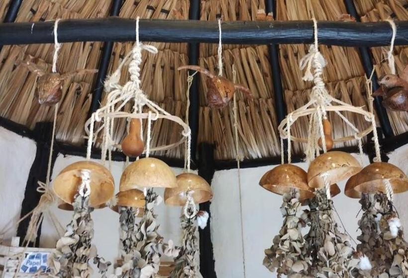 هتل Y Museo Aldea Maya Toktli Orígenes Suite Casa Maya Del Jabín Alberca, Wifi Starlink, Tour Museo