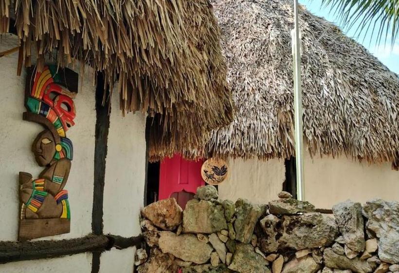 בית מלון כפרי Y Museo Aldea Maya Toktli Orígenes   Casa Maya Del Toloque Coronado   Alberca, Wifi Starlink, Tour M
