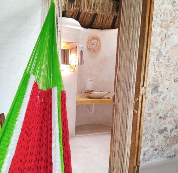 בית מלון כפרי Y Museo Aldea Maya Toktli Orígenes   Casa Maya Del Toloque Coronado   Alberca, Wifi Starlink, Tour M