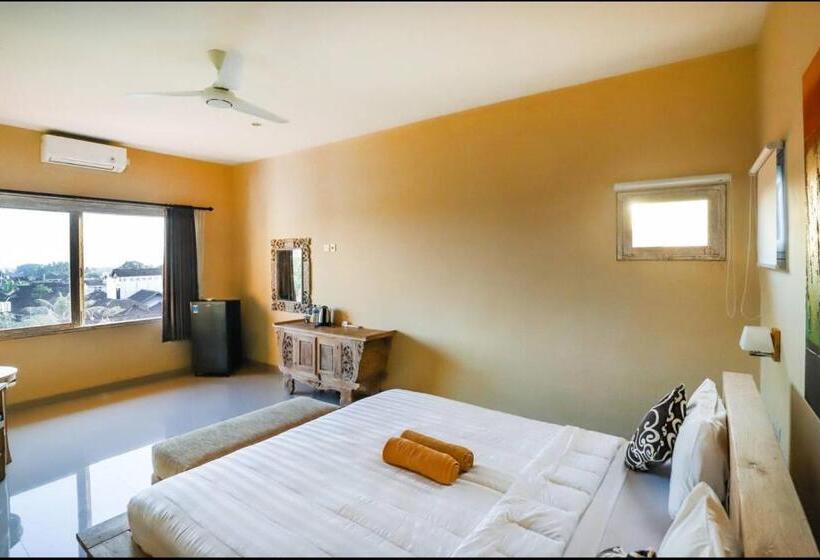 פנסיון Utu Ubud Apartments/ 3rd Floor: Modern Studio In Most Center