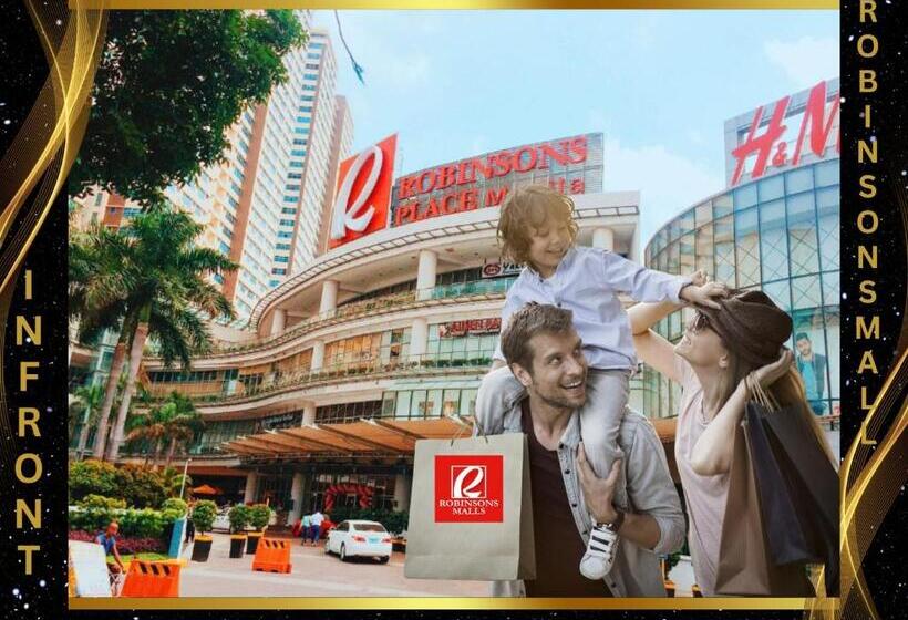 Отель Free Pool N Free Sauna Access Oceanview Balcony In The Heart Of Manila, Front Of Robinsons Mall, Wal