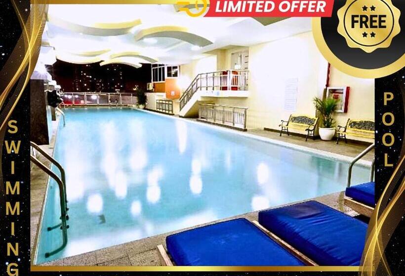 Отель Free Pool N Free Sauna Access Oceanview Balcony In The Heart Of Manila, Front Of Robinsons Mall, Wal