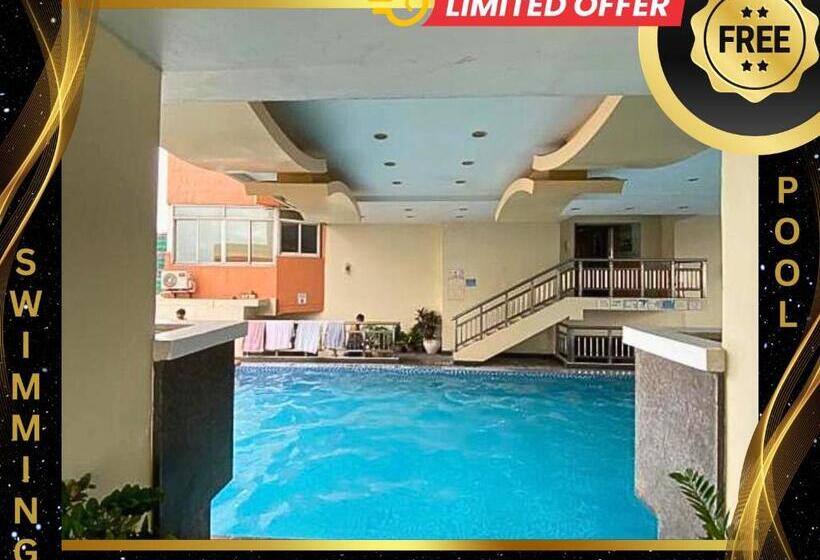 Отель Free Pool N Free Sauna Access Oceanview Balcony In The Heart Of Manila, Front Of Robinsons Mall, Wal