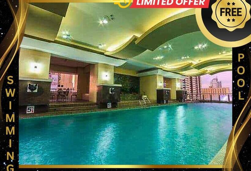 Отель Free Pool N Free Sauna Access Oceanview Balcony In The Heart Of Manila, Front Of Robinsons Mall, Wal