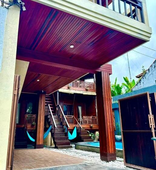 פנסיון Room 2 Pool View @ Tropical Guesthouse Umalas