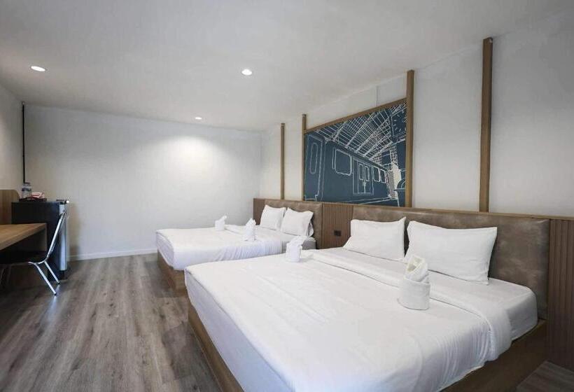 בית מלון כפרי Nadpob Station นัดพบสเตชั่น