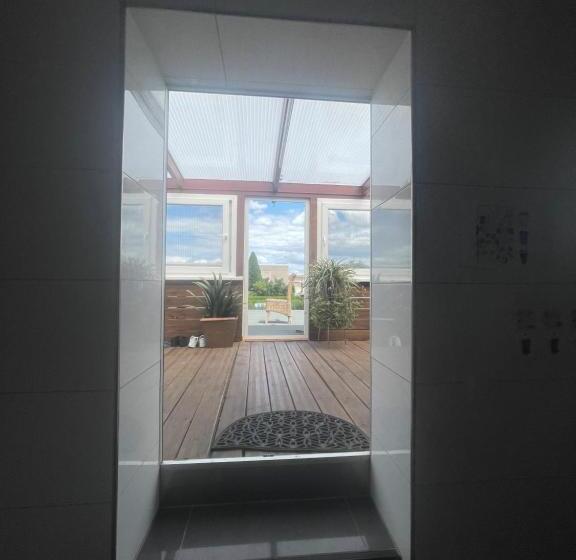 膳宿费 Zimmer In Ein Haus Mit Waschmaschine