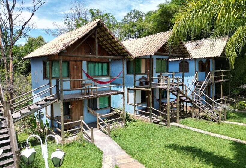 הוסטל Pousada Recanto Dos Cisnes