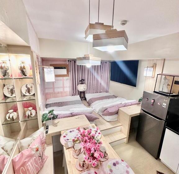 Doms Ryokan In Avida Aspira With Wifi And Netflix