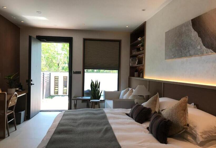 בית מלון כפרי Ginlan Jia Resort Yuhang Hangzhou