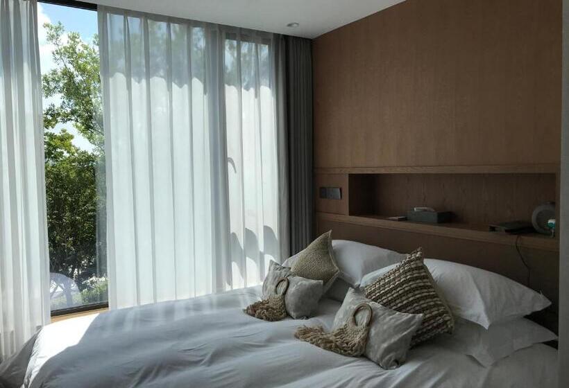 בית מלון כפרי Ginlan Jia Resort Yuhang Hangzhou