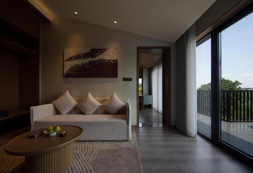 فندق Ginlan Jia Resort Yuhang Hangzhou