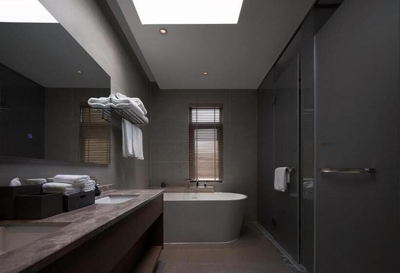 בית מלון כפרי Ginlan Jia Resort Yuhang Hangzhou