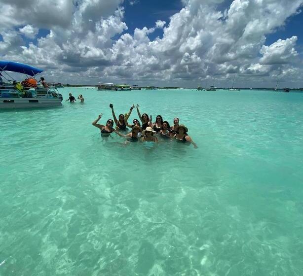 호텔 Solecito Bacalar Free Bikes And Paddles