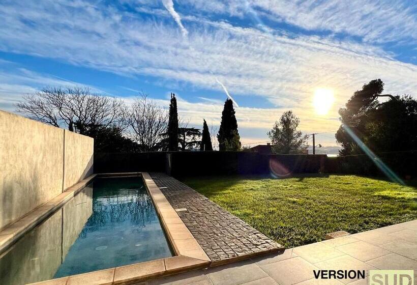 פנסיון Version Sud Prestigieuse Villa Au Mont Faron