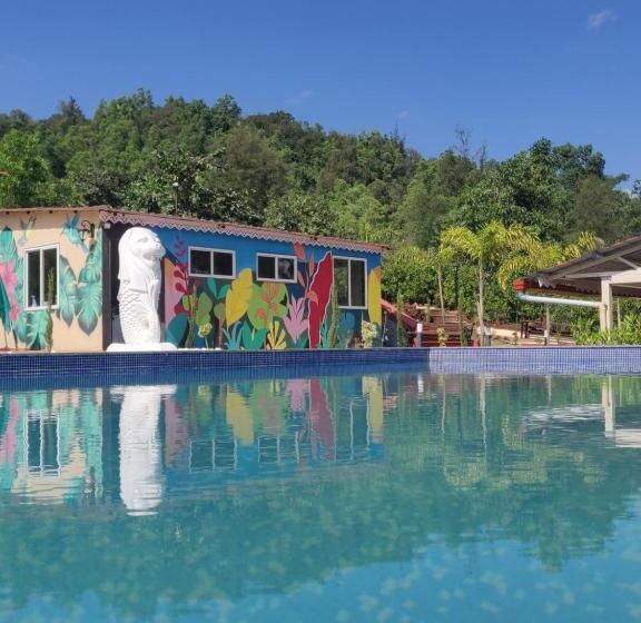 אתר נופש Vrisa Mountain Retreat